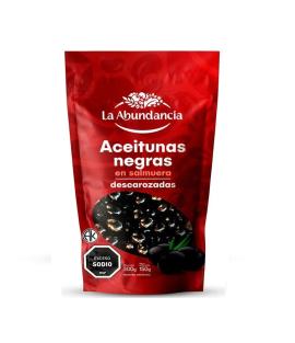 Aceitunas negras La Abundancia s/carozo 300gr