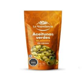 Aceitunas verdes La Abundancia s/carozo 300gr
