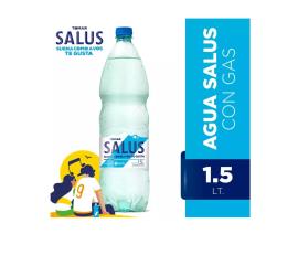 Agua Salus c/gas 6 bot x1.5lt