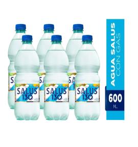 Agua Salus c/gas 6 bot x600ml