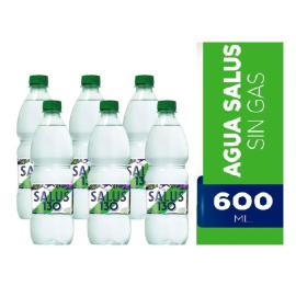 Agua Salus s/gas 6 bot x600ml