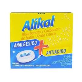 Alikal 12 sobres analgésico + antiácido