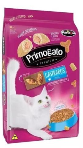 Alimento gato Primogato prem.castrados 10kg
