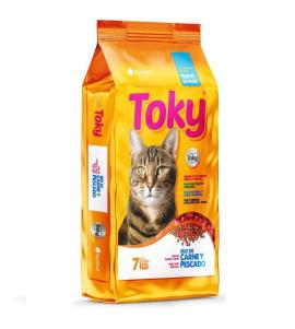 Alimento gato Toky adulto 7kg