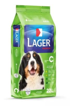 Alimento perro Lager prem.cachorro 22kg