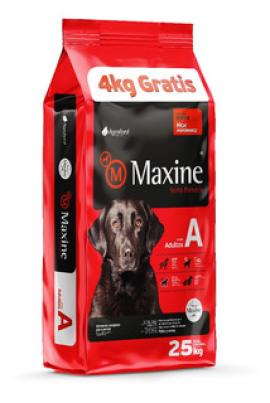 Alimento perro Maxine adulto 21kg +4kg