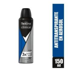 Antitransp.aero Rexona Men clinical clean 150ml