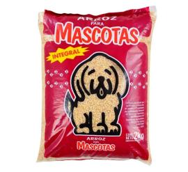 Arroz mascotas Saman Integral 2kg