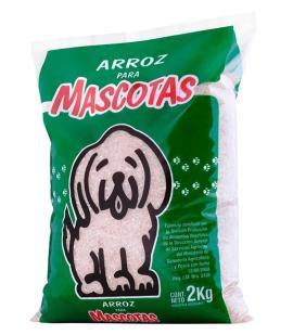 Arroz mascotas Saman blanco 2kg