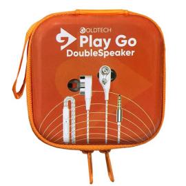 Auriculares Goldtech c/estuche