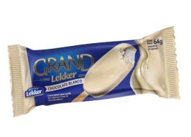 Barrita Grand Lekker choco. blanco 68gr