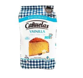 Bizcochuelo Cañuelas vainilla 450gr