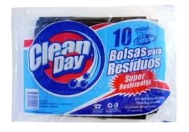 Bolsas residuos Clean Day 10un 70x105cm
