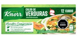 Caldo Knorr verdura 12 cubos