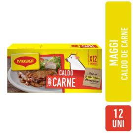 Caldo Maggi carne 12 cubos