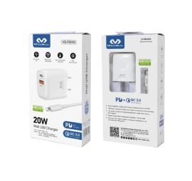 Cargador doble puerto Miccel USB + tipoC VQ-T33