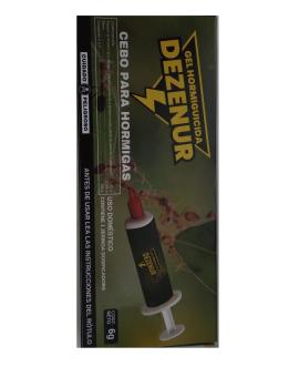 Cebo Gel hormiguicida Dezenur 1 jeringa 6gr