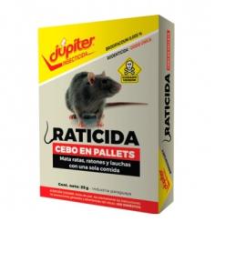 Cebo raticida Jupiter 25gr
