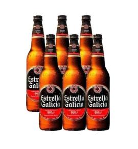 Cerveza Estrella Galicia 6bot x600ml