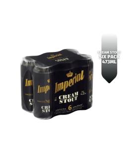 Cerveza Imperial cream stout 6 latas x 473ml