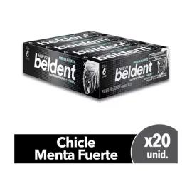 Chicles Beldent menta fuerte 10gr