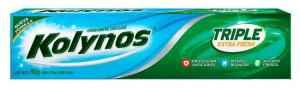 Crema dental Kolynos triple extra fresh 90gr