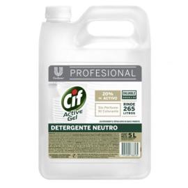 Detergente Cif Active Gel neutro 5lt