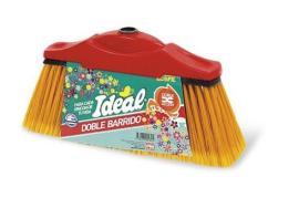 Escoba Ideal doble barrido c/mango