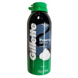 Espuma de afeitar Gillette mentol 179ml