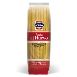 Fideos Las acacias huevo spaghetti 500gr