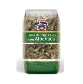 Fideos Las acacias tri. duro c/albahaca trompetín 400gr