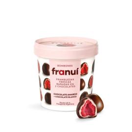 Frambuesas Franuì bañadas choco.amargo 150gr