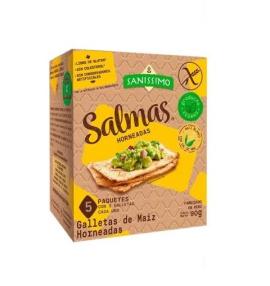 Galletas de maíz Salmas horneadas 90gr