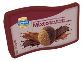 Helado Conaprole DDL y choco.Holandés 2lt