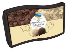 Helado Conaprole crema Irl. y choco.Hol. 2lt