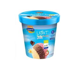 Helado Conaprole light crema.choco.fruti. 900ml