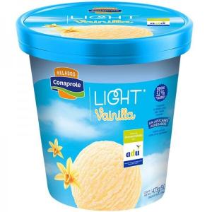 Helado Conaprole light vanilla 900ml