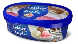 Helado Lekker crema.choco.fruti. 900ml