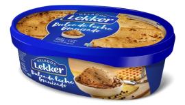 Helado Lekker dulce de leche graniz. 900ml