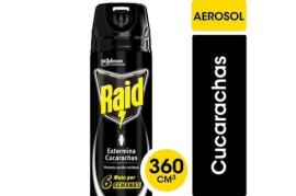 Insecticida Raid cucarachas 360cc