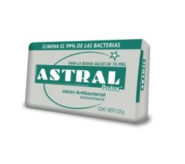Jabón Astral plata x6 125gr c/u