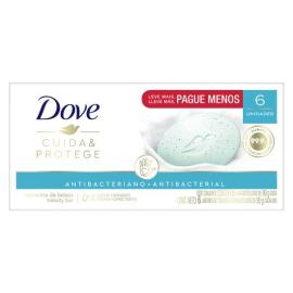 Jabón Dove Antibacterial x6 90g