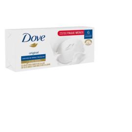 Jabón Dove original x6 90g c/u