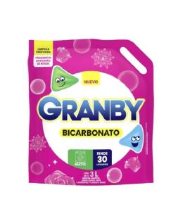 Jabón líquido Granby bicarbonato rosas 3lt