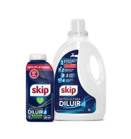 Jabón líquido Skip 500ml concent.p/diluir +bot