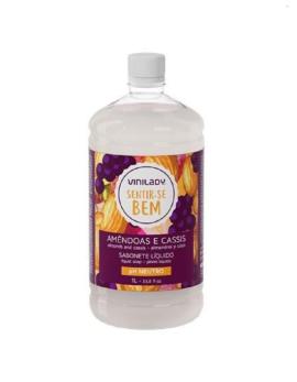 Jabón líquido Vini Lady ph neu. almendras 1lt