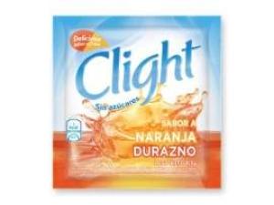 Jugo en polvo Clight naran. durazno 20un 7.5gr c/u