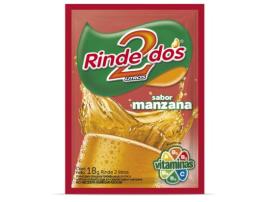 Jugo en polvo Rinde2 manzana 20 sobres 18g c/u