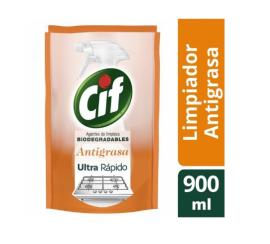 Limpiador antigrasa Cif bio act. rec.900ml