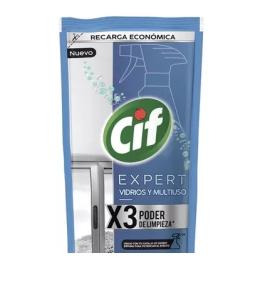 Limpiador vidrio Cif expert recarga 900ml